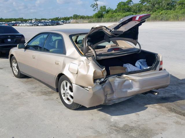 JT8BF28G910327372 - 2001 LEXUS ES 300 BEIGE photo 3