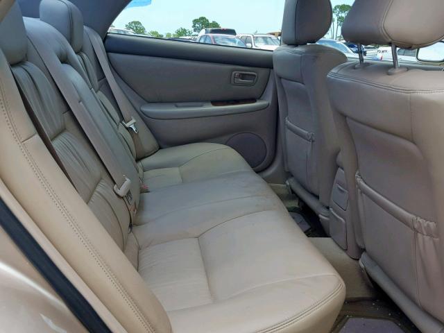 JT8BF28G910327372 - 2001 LEXUS ES 300 BEIGE photo 6