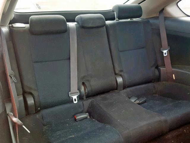 JTKDE177X50009722 - 2005 TOYOTA SCION TC შავი ფოტო 6