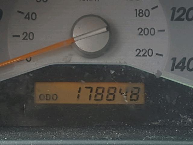 JTKDE177X50009722 - 2005 TOYOTA SCION TC შავი ფოტო 8