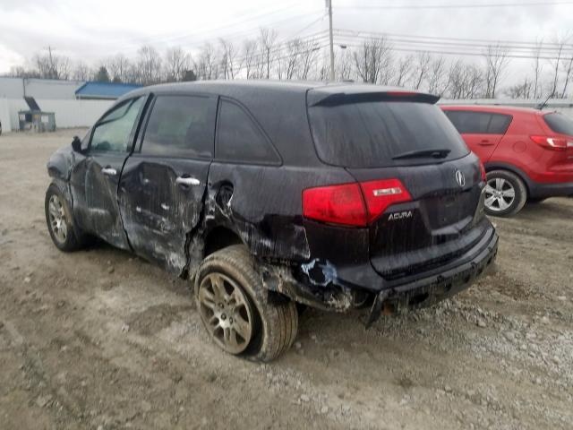 2HNYD28307H524346 - 2007 ACURA MDX TECHNOLOGY  photo 3