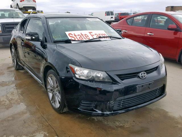 JTKJF5C73D3056990 - 2013 TOYOTA SCION TC BLACK photo 1