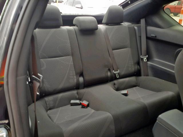 JTKJF5C73D3056990 - 2013 TOYOTA SCION TC BLACK photo 6