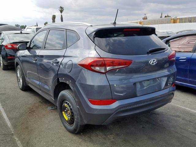 KM8J33A44GU223770 - 2016 HYUNDAI TUCSON LIM GRAY photo 3