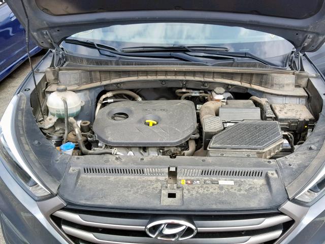 KM8J33A44GU223770 - 2016 HYUNDAI TUCSON LIM GRAY photo 7