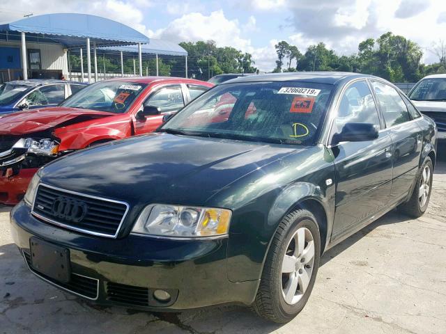 WAULT64B13N032527 - 2003 AUDI A6 3.0 QUA GREEN photo 2