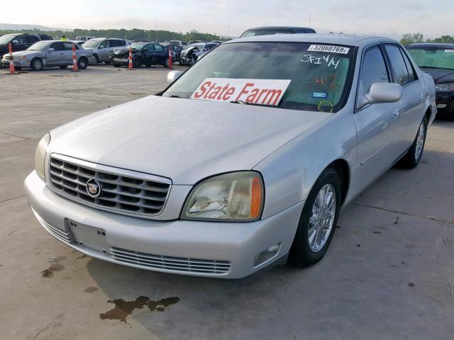 1G6KE54Y53U286340 - 2003 CADILLAC DEVILLE DH SILVER photo 2