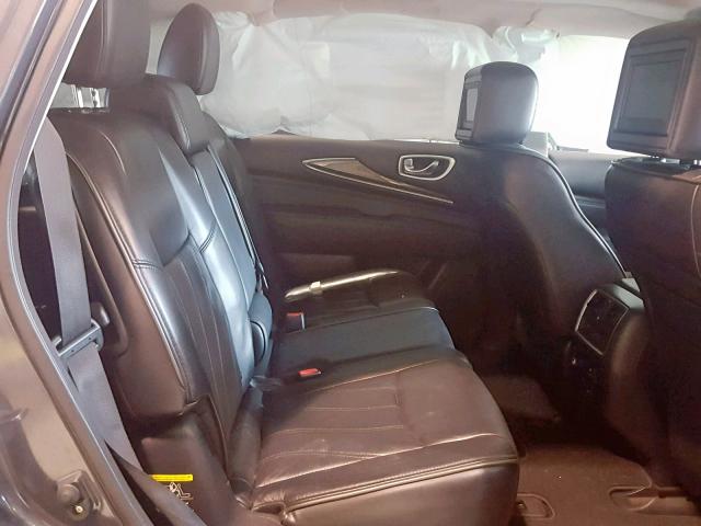 5N1AL0MMXDC314215 - 2013 INFINITI JX35 GRAY photo 6