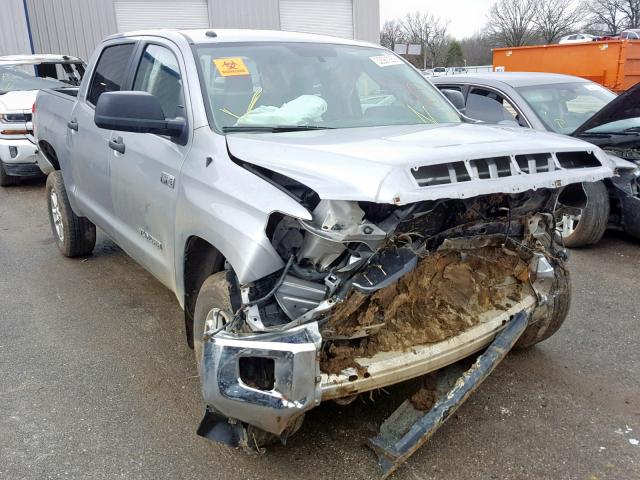 5TFDW5F19FX483565 - 2015 TOYOTA TUNDRA CRE SILVER photo 1