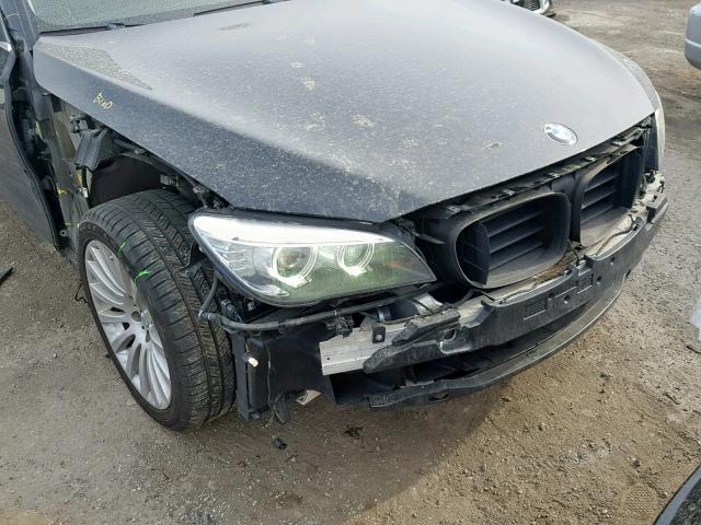 WBAYF4C54DDE23680 - 2013 BMW 740 LXI BLACK photo 9