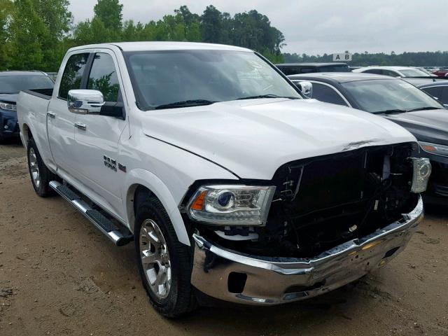 1C6RR6VT0FS542206 - 2015 RAM 1500 LARAM WHITE photo 1