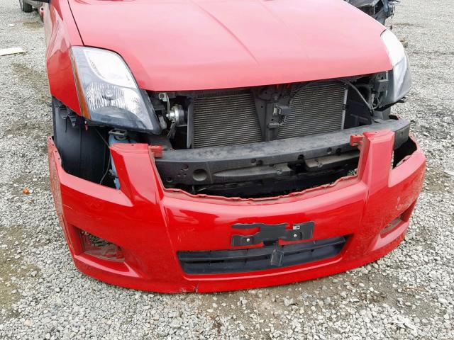 3N1AB6AP6CL695611 - 2012 NISSAN SENTRA 2.0 RED photo 7