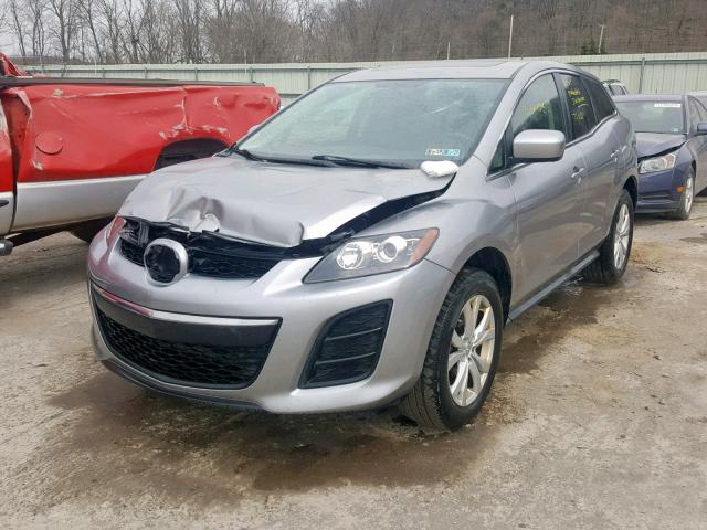 JM3ER4WL4A0330138 - 2010 MAZDA CX-7 GRAY photo 2