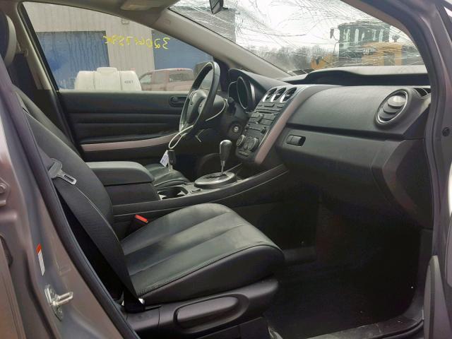 JM3ER4WL4A0330138 - 2010 MAZDA CX-7 GRAY photo 5