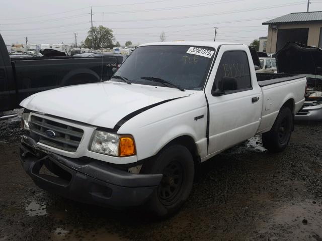 1FTYR10D42PA78471 - 2002 FORD RANGER YELLOW photo 2
