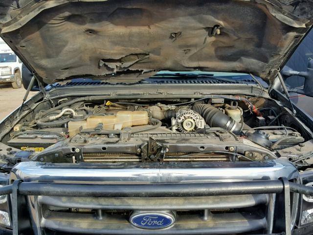 1FTNW21F72EB31547 - 2002 FORD F 250 CHARCOAL photo 7