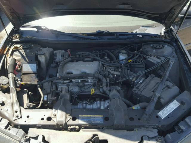 2G1WF52E449451449 - 2004 CHEVROLET IMPALA BLACK photo 7