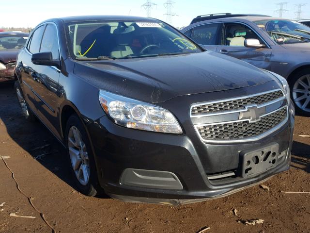 1G11C5SA4DF302644 - 2013 CHEVROLET MALIBU 1LT BLACK photo 1