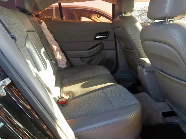 1G11C5SA4DF302644 - 2013 CHEVROLET MALIBU 1LT BLACK photo 6