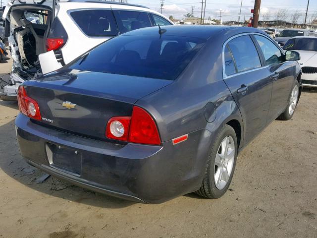 1G1ZB5E17BF336009 - 2011 CHEVROLET MALIBU LS GRAY photo 4