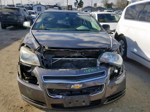 1G1ZB5E17BF336009 - 2011 CHEVROLET MALIBU LS GRAY photo 9