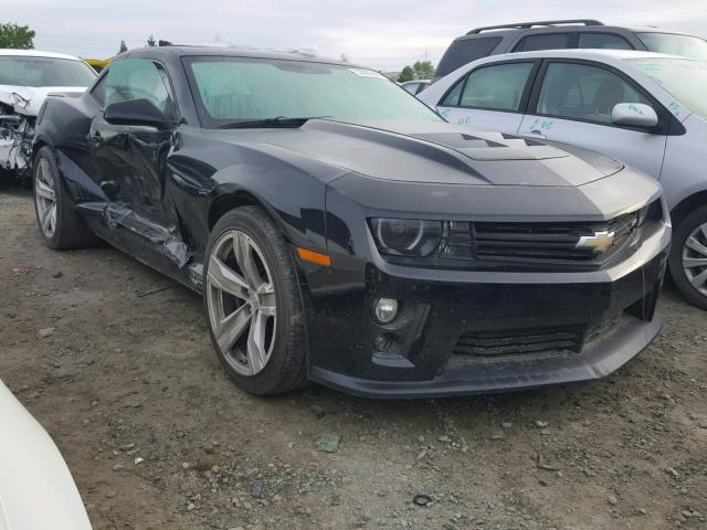 2G1FM1EP1F9801263 - 2015 CHEVROLET CAMARO ZL1 BLACK photo 1