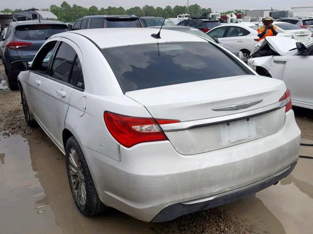 1C3CCBAB4CN137731 - 2012 CHRYSLER 200 LX WHITE photo 3