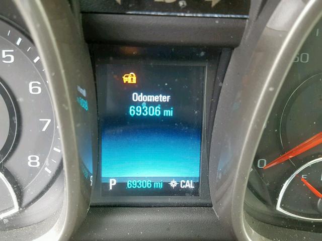 1G11C5SL6FF329994 - 2015 CHEVROLET MALIBU 1LT ვერცხლისფერი ფოტო 8