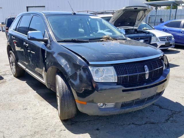 2LMDU68C88BJ15317 - 2008 LINCOLN MKX BLACK photo 1