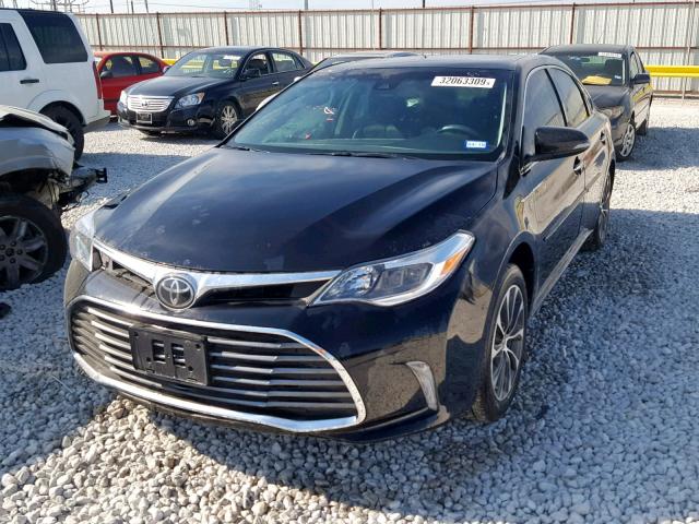4T1BK1EB0HU251703 - 2017 TOYOTA AVALON XLE BLACK photo 2
