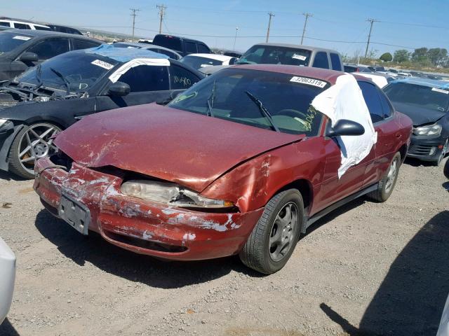 1G3WH52K0XF335703 - 1999 OLDSMOBILE INTRIGUE G RED photo 2