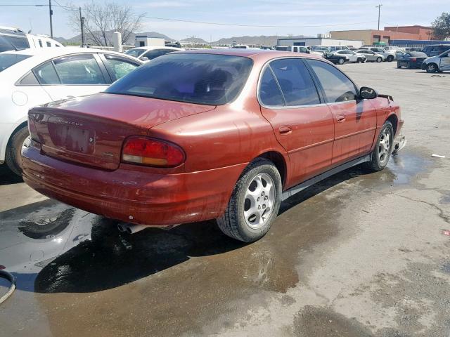 1G3WH52K0XF335703 - 1999 OLDSMOBILE INTRIGUE G RED photo 4