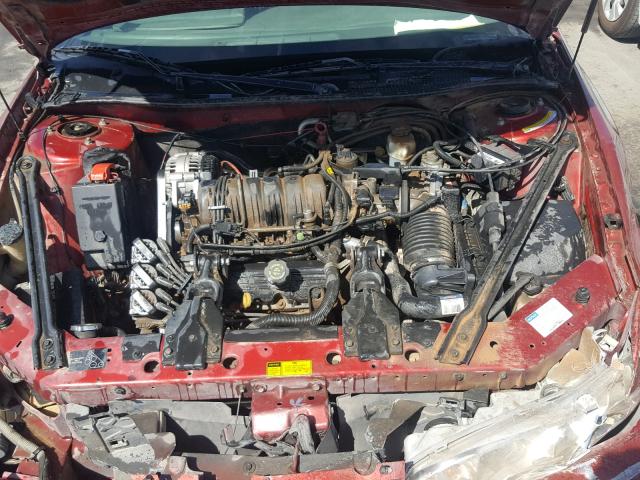 1G3WH52K0XF335703 - 1999 OLDSMOBILE INTRIGUE G RED photo 7