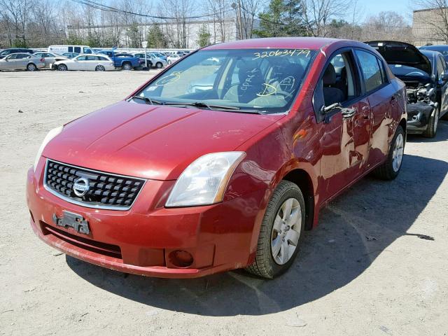 3N1AB61E08L661038 - 2008 NISSAN SENTRA 2.0 RED photo 2