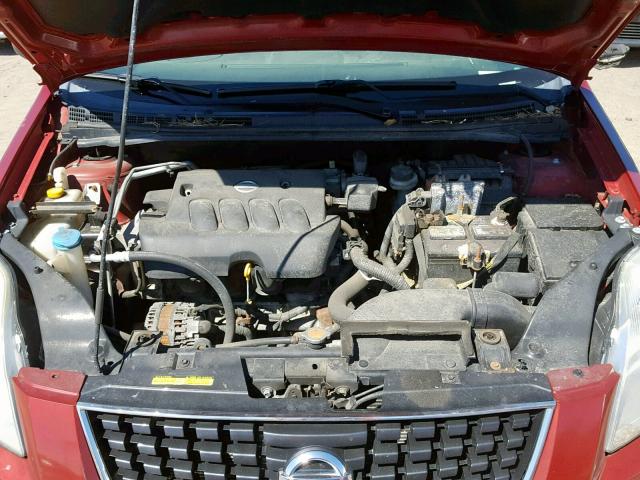 3N1AB61E08L661038 - 2008 NISSAN SENTRA 2.0 RED photo 7