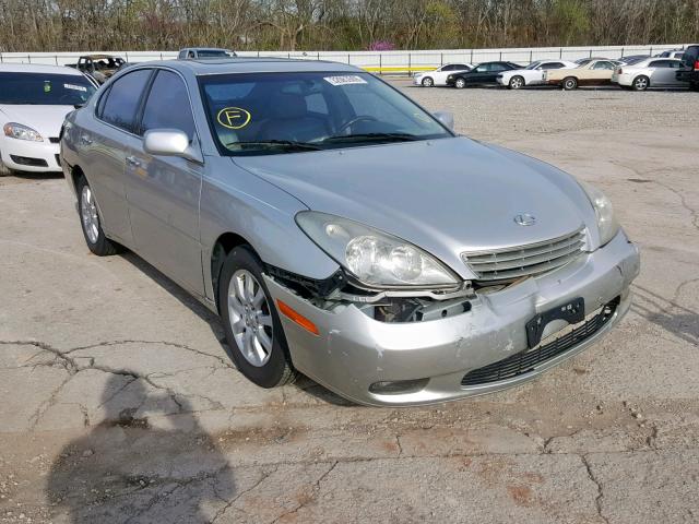 JTHBF30G025020968 - 2002 LEXUS ES 300 SILVER photo 1