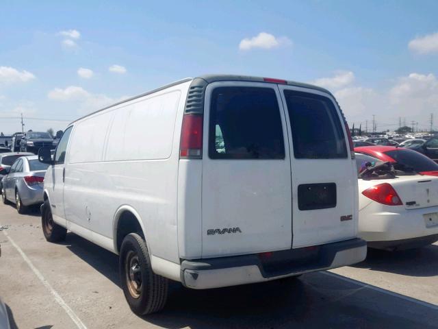 1GTHG39G011168040 - 2001 GMC SAVANA G35 WHITE photo 3