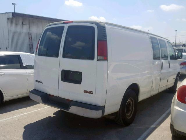 1GTHG39G011168040 - 2001 GMC SAVANA G35 WHITE photo 4