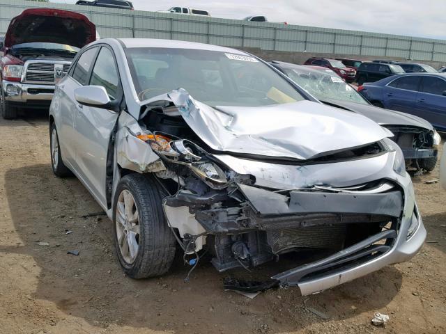 KMHD35LH5EU166128 - 2014 HYUNDAI ELANTRA GT SILVER photo 1