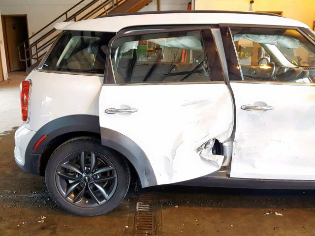 WMWZC5C50CWL61665 - 2012 MINI COOPER S C WHITE photo 9