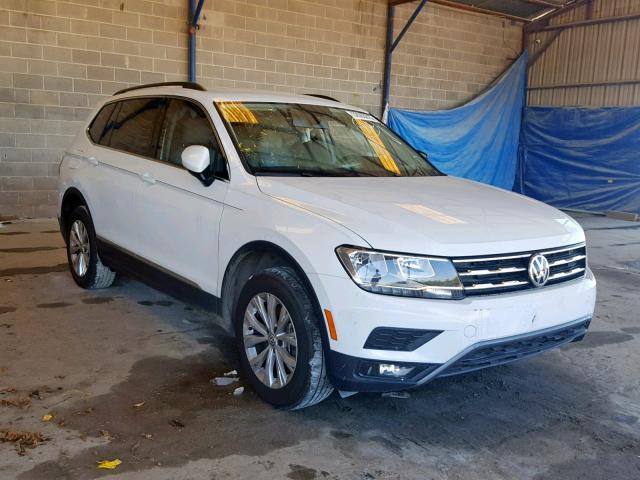 3VV3B7AX0JM002231 - 2018 VOLKSWAGEN TIGUAN SE WHITE photo 1