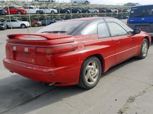 JF1CX3359SH101095 - 1995 SUBARU SVX L RED photo 4