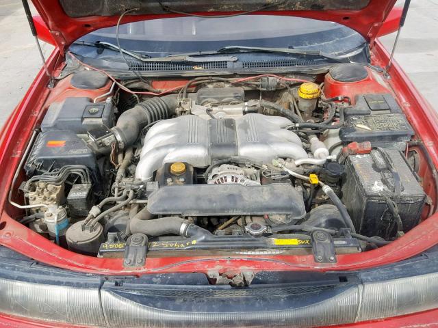 JF1CX3359SH101095 - 1995 SUBARU SVX L RED photo 7