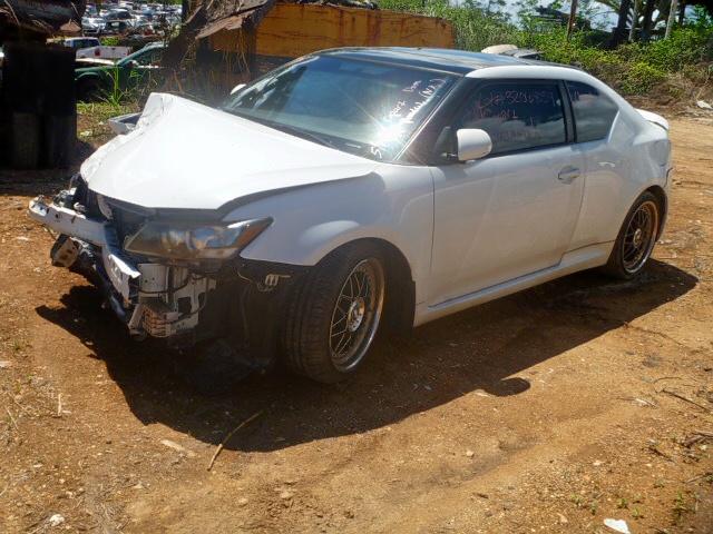 JTKJF5C73B3006765 - 2011 TOYOTA SCION TC თეთრი ფოტო 2