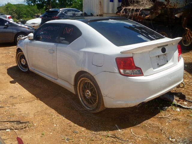 JTKJF5C73B3006765 - 2011 TOYOTA SCION TC თეთრი ფოტო 3
