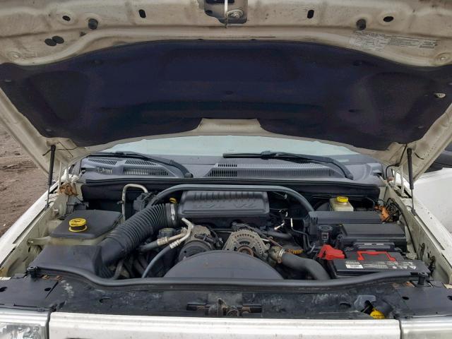 1J8HG48K06C334301 - 2006 JEEP COMMANDER WHITE photo 7