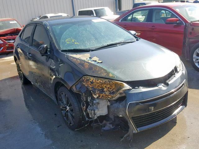 2T1BURHE5EC160261 - 2014 TOYOTA COROLLA L GRAY photo 1