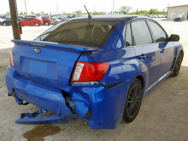 JF1GV7F61CG013796 - 2012 SUBARU IMPREZA WR BLUE photo 4