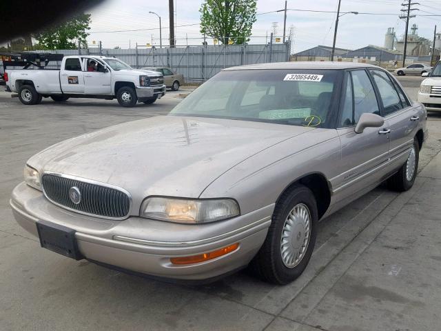 1G4HR52K8VH576783 - 1997 BUICK LESABRE LI TAN photo 2