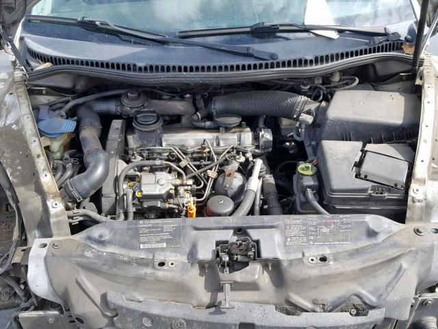 3VWCP21C62M407511 - 2002 VOLKSWAGEN NEW BEETLE ვერცხლისფერი ფოტო 7